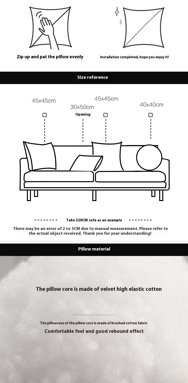 Green & Cream Wind Chime Pillow Cover – Cozy Sofa/Window Cushion – No Insert