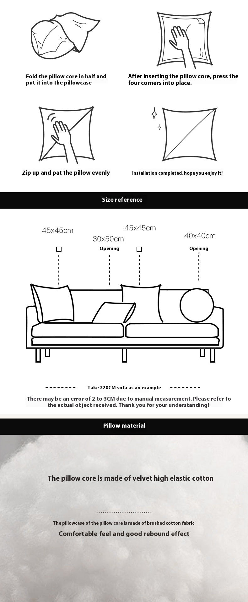 French Forest Brown Melad Pillow Cover – INS Style Cushion for Sofa or Window – No Insert