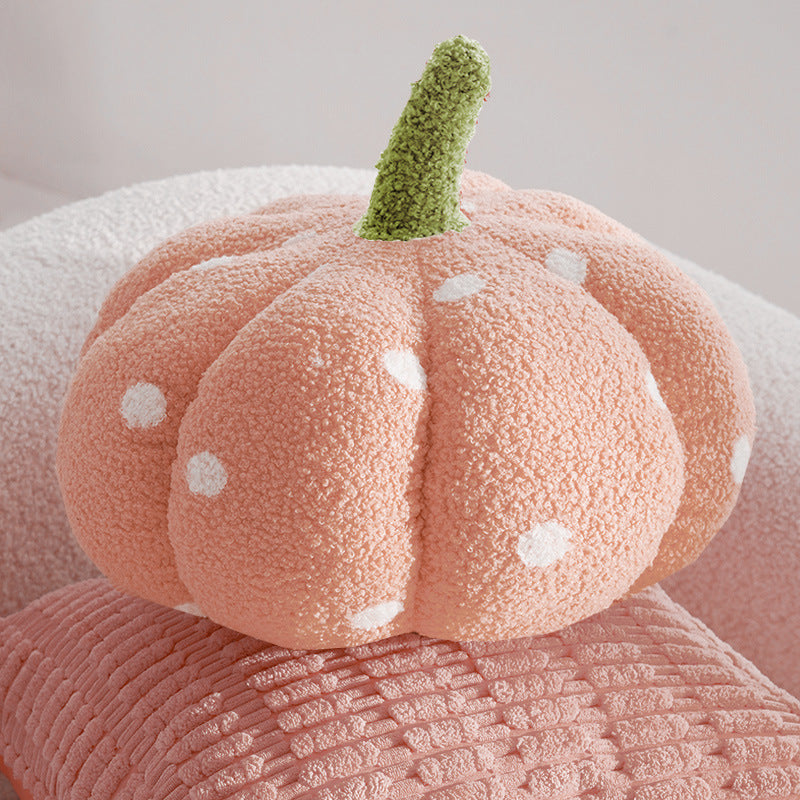 Pink Pastoral Pillow Cover – French Cream Style Cushion for Sofa or Bed – No Insert