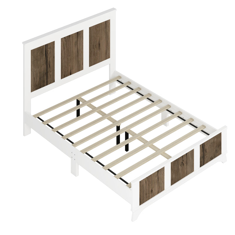 4-Piece Queen Bed Set | Platform Bed w Storage, Nightstand & Dresser