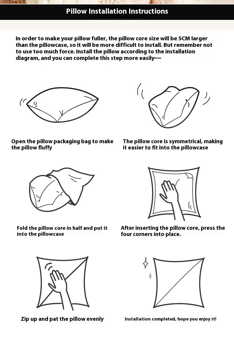 Red & Pink French Retro Pillow Cover – High-End Sofa Cushion – No Insert