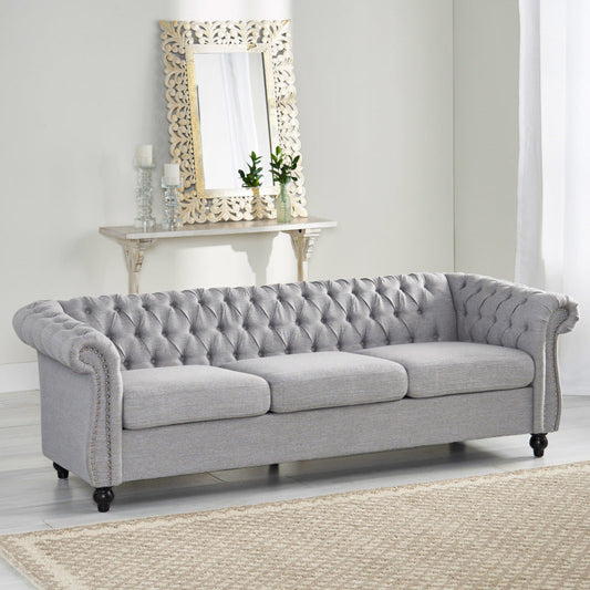 Final Sale 3-Seater Sofa - 68014.00FCLOUDGRY