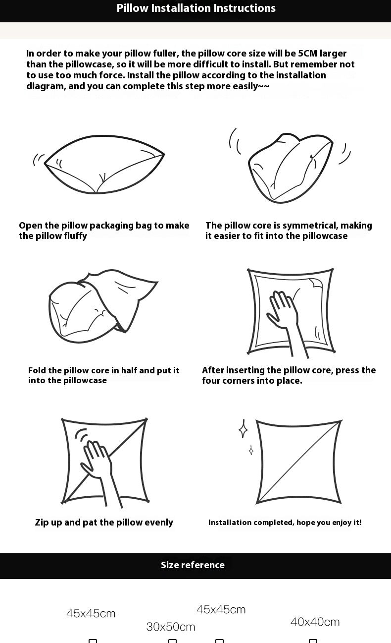 Cream & Gray Patchwork Pillow Cover – Nordic Modern Luxury Cushion – No Insert