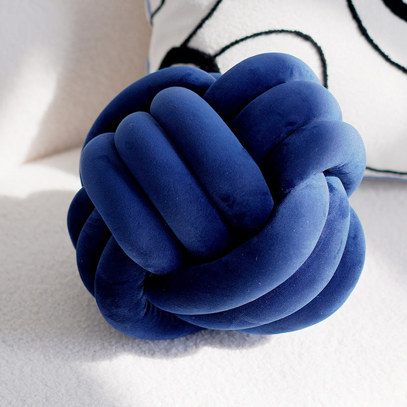 Original Simple Modern Blue High-End Luxury Sofa Living Room Pillow Cover Cushion Pillow Model Room Homestay Bed