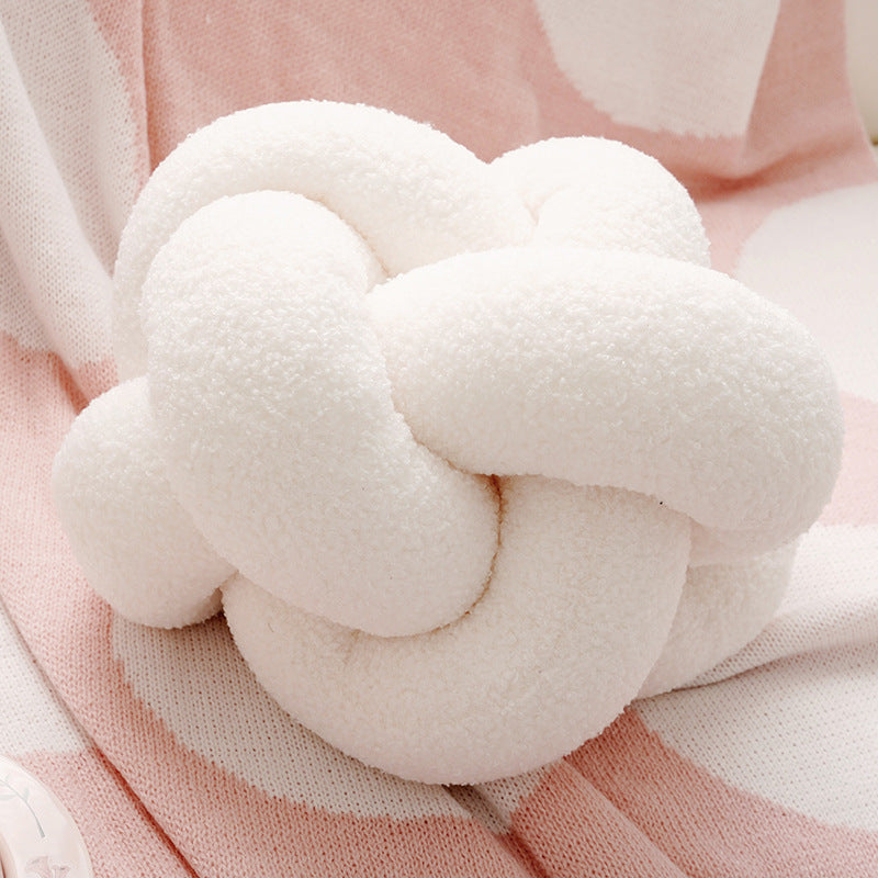 Pink Pastoral Pillow Cover – French Cream Style Cushion for Sofa or Bed – No Insert